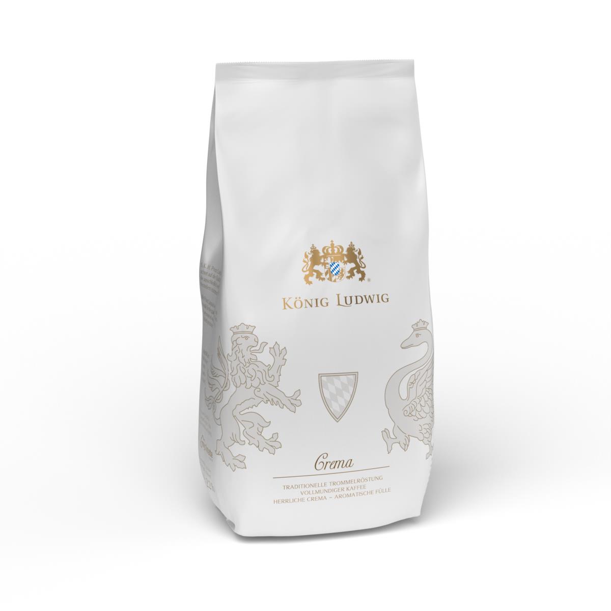 König Ludwig Crema - Meisterwerke der Kaffeekunst - 1000g