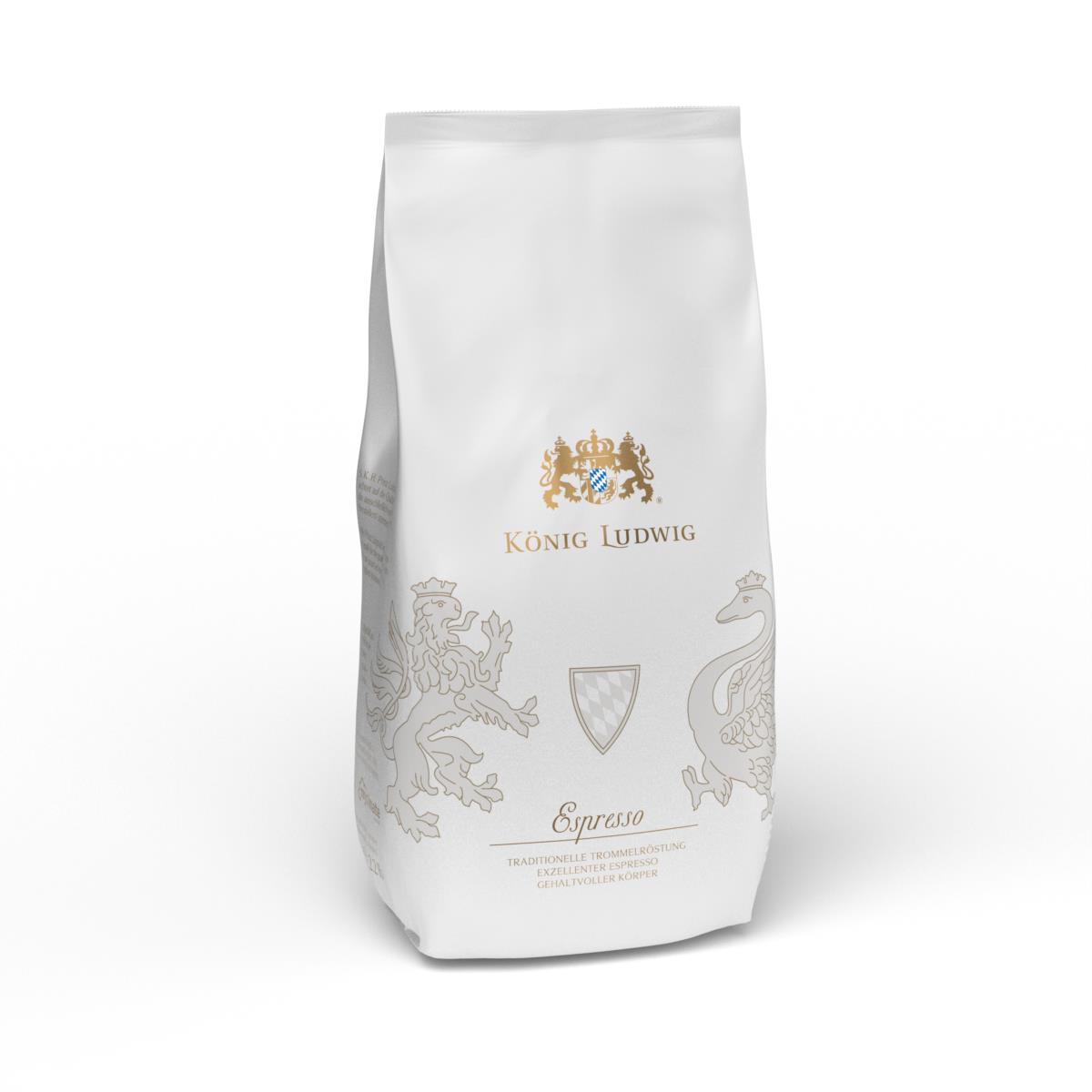 König Ludwig Espresso - Meisterwerke der Kaffeekunst - 1000g