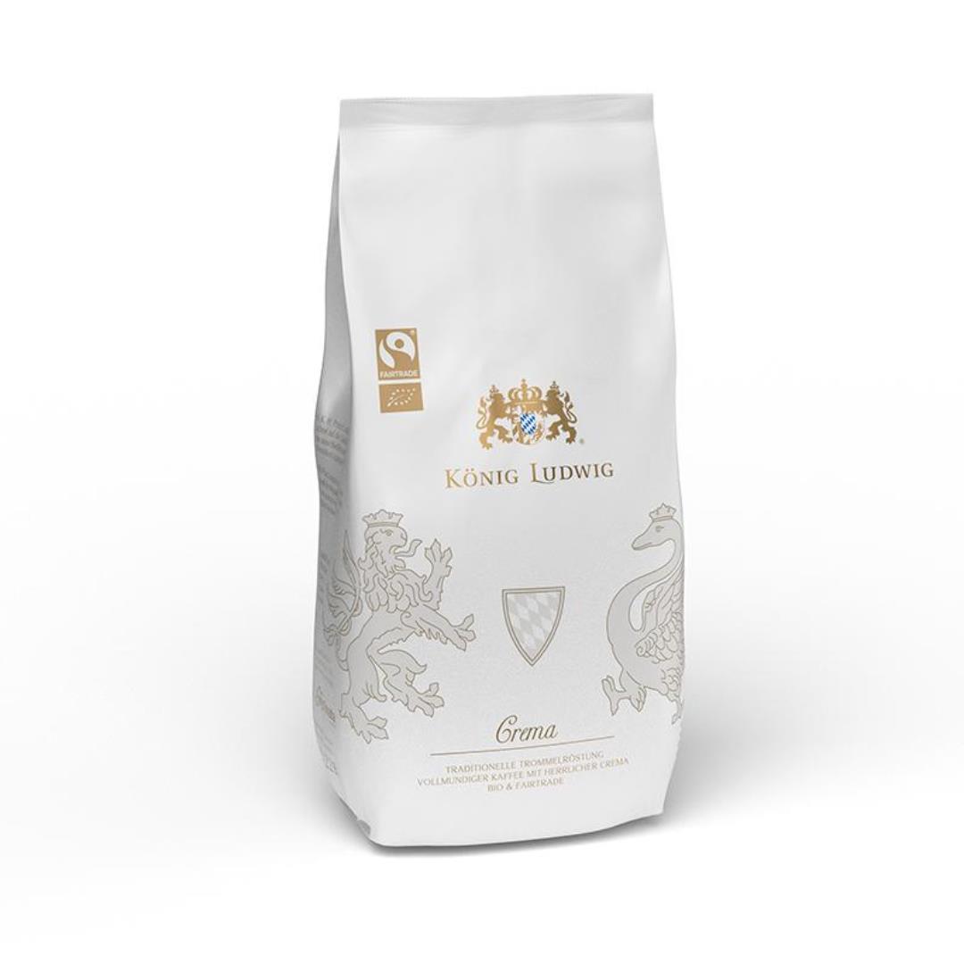 König Ludwig Crema Bio - Meisterwerke der Kaffeekunst - 1000g