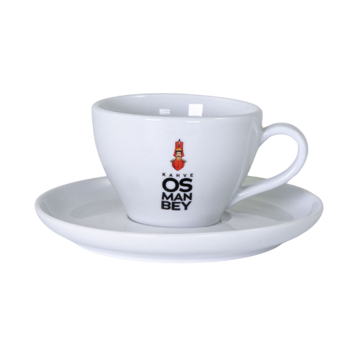 Kahve OSMAN BEY Caffe- Latte- Tasse - 2er Setinkl. Untertasse